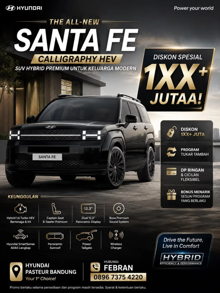 Promo Hyundai Arista Bandung - Edisi Juli 2026