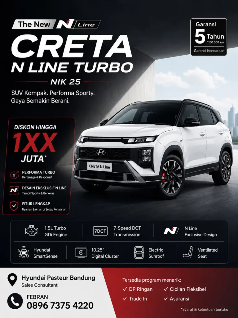 Promo Hyundai Arista Bandung - Edisi Juli 2026